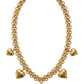 Zambesi Charm Gold Necklace - Heart