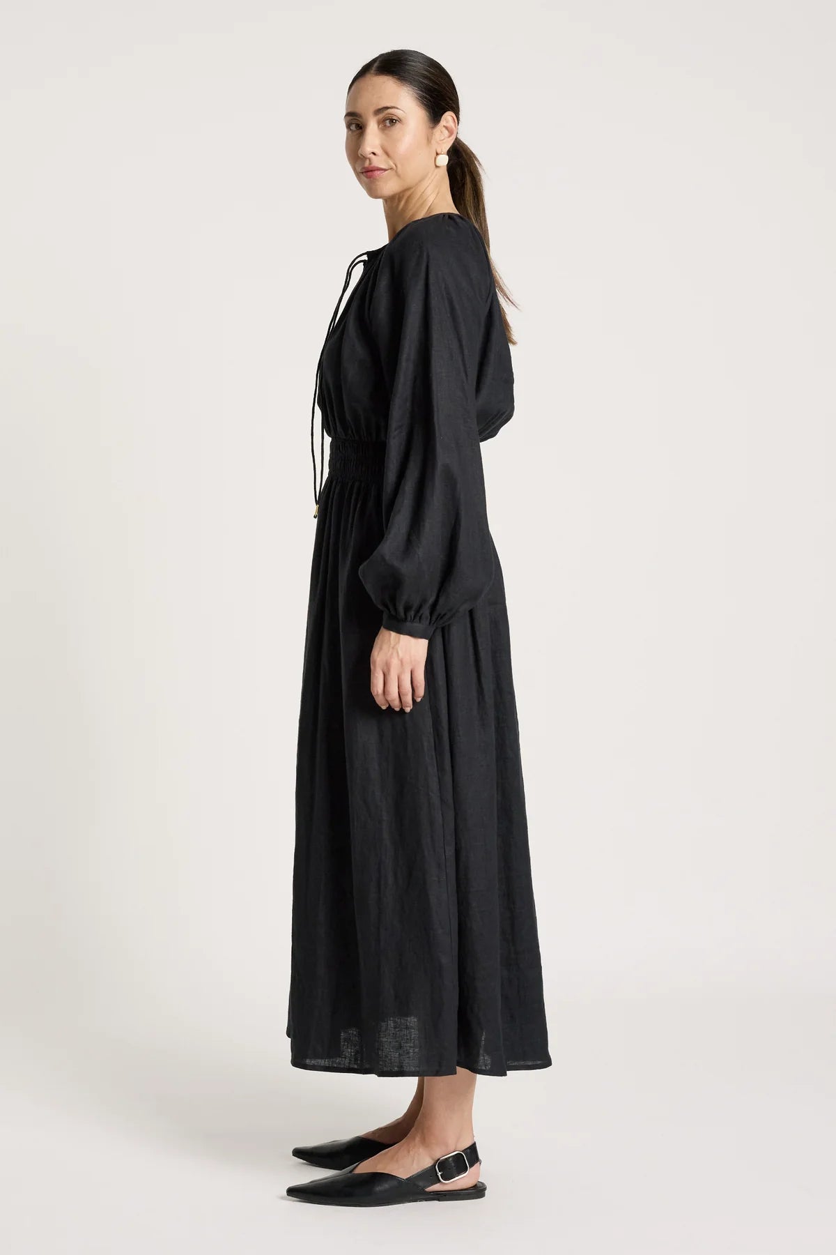 Bajau Maxi Dress - Black