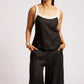 Maris Splice Tank - Black/Tusk