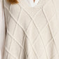 Liora Knit Vest - Bisque