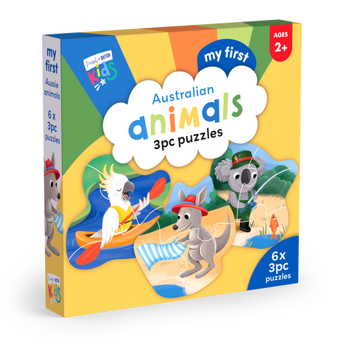 D&D Kids My First 3pc Puzzles: Australian Animals