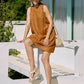 Miramar Tank Dress - Caramel