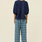 Sloane Denim Top Indigo