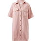 Bonnie Relaxed Shirt Dress - Blossom Pik