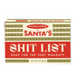 Santa's Shitlist Holiday Soap (Boxed)