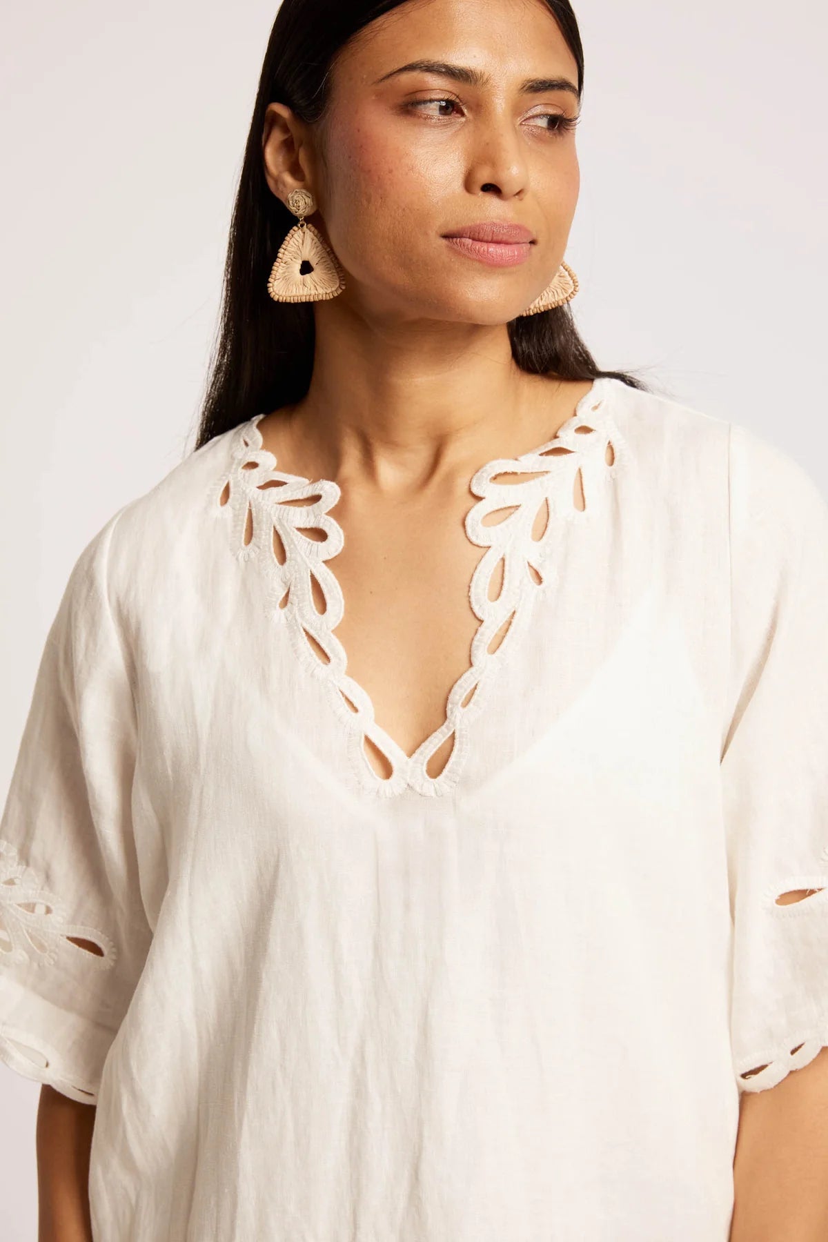 Maris Dress - White