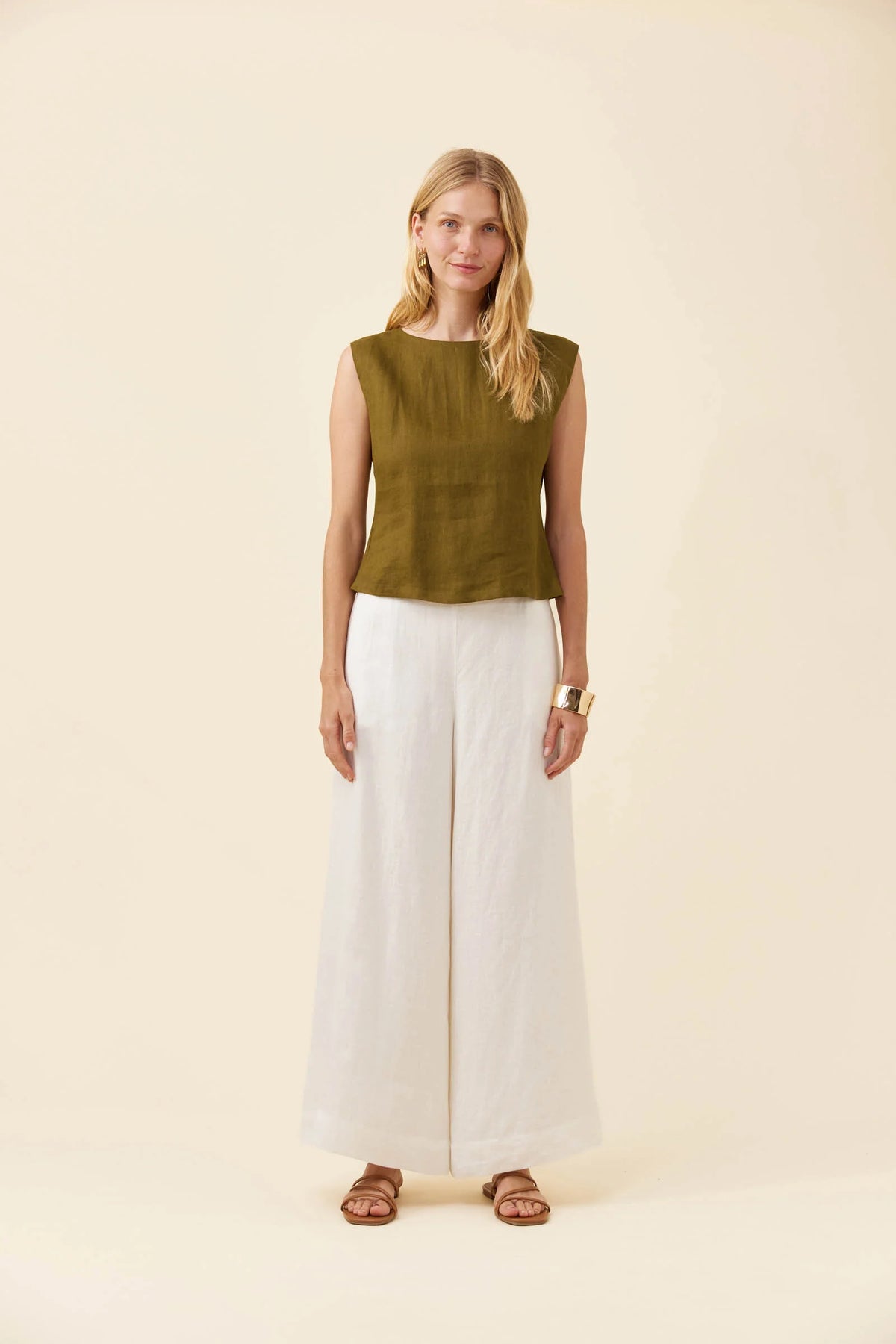Anita Tank -  Olive