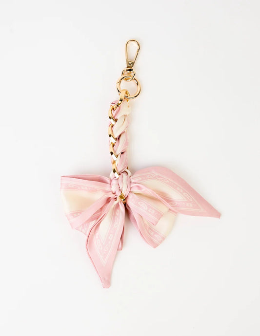 Keychain Bow - Blush