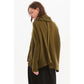 Boxy Rib Sleeve Knit - Khaki