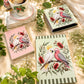 Australian Birds A6 Notebook 80 pages Pink