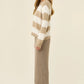 Pallas Stripe Jumper - Stone