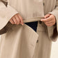 Farida Convertible Coat - Stone