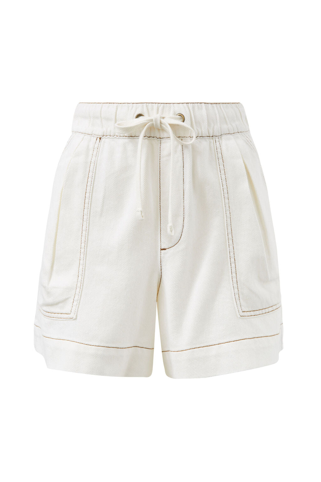 Darcy Relaxed Everyday Short  / New Ecru