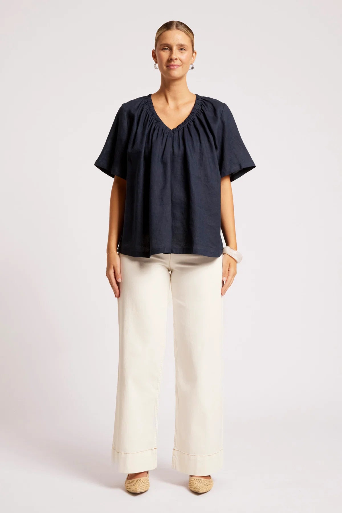 Cove Relaxed Top - Indigo (One Size)