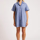 Dusk Denim Shirt Dress - Denim