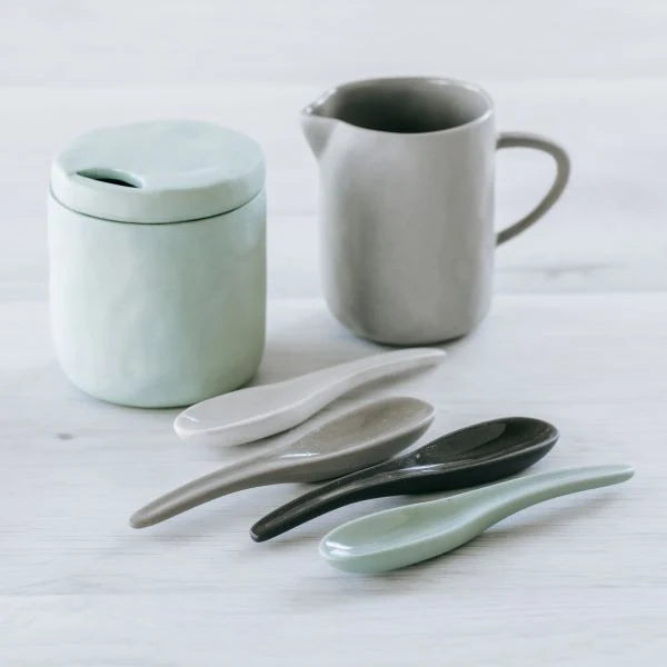 Flax Serve Spoon White