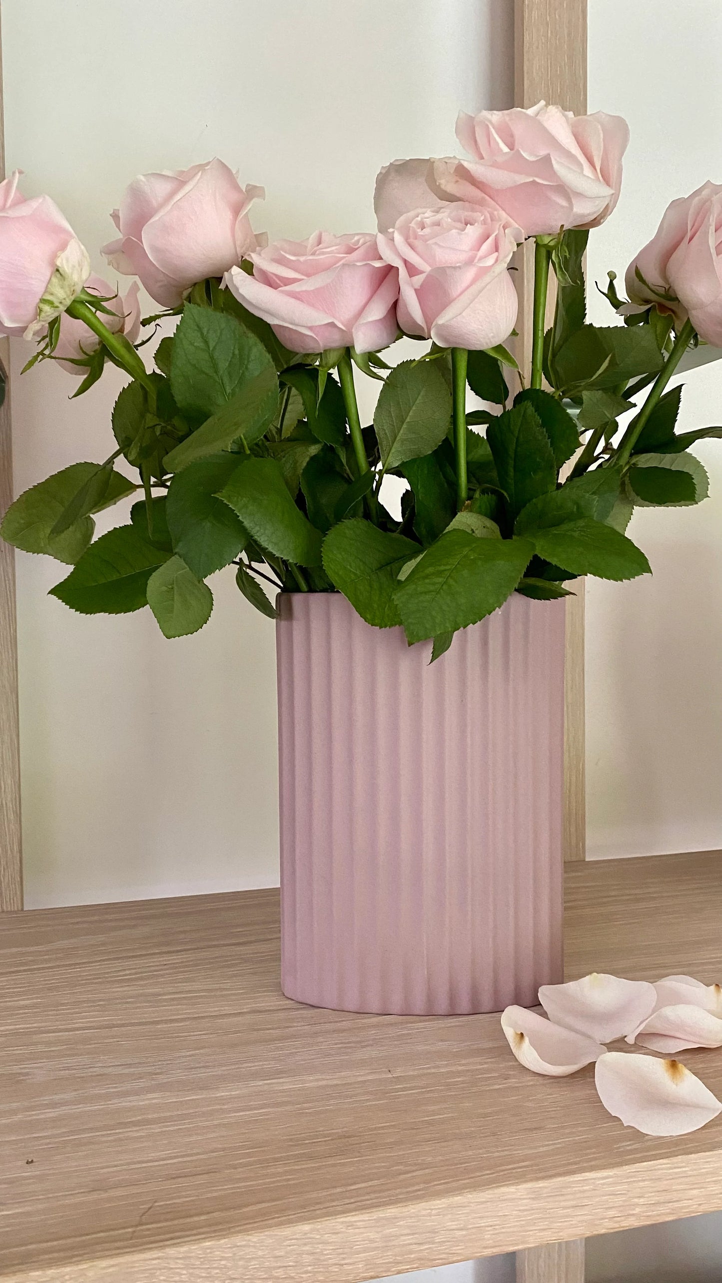 MF Ripple Vase Lilac Medium