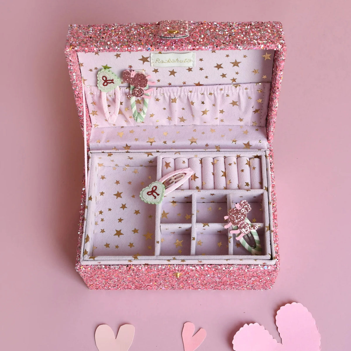 Confetti Glitter Large Jewellery Box