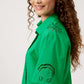 Larissa Broderie Shirt - Green