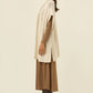 Luna Relaxed Knit Vest - Ivory