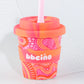 Mum and Bub Babycino Cup - 120ml (Straw Included) (Merindah-Gunya Collab)