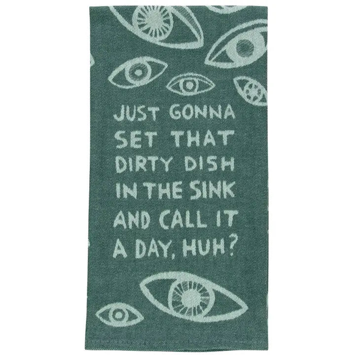 Dish in the Sink Tea Towel