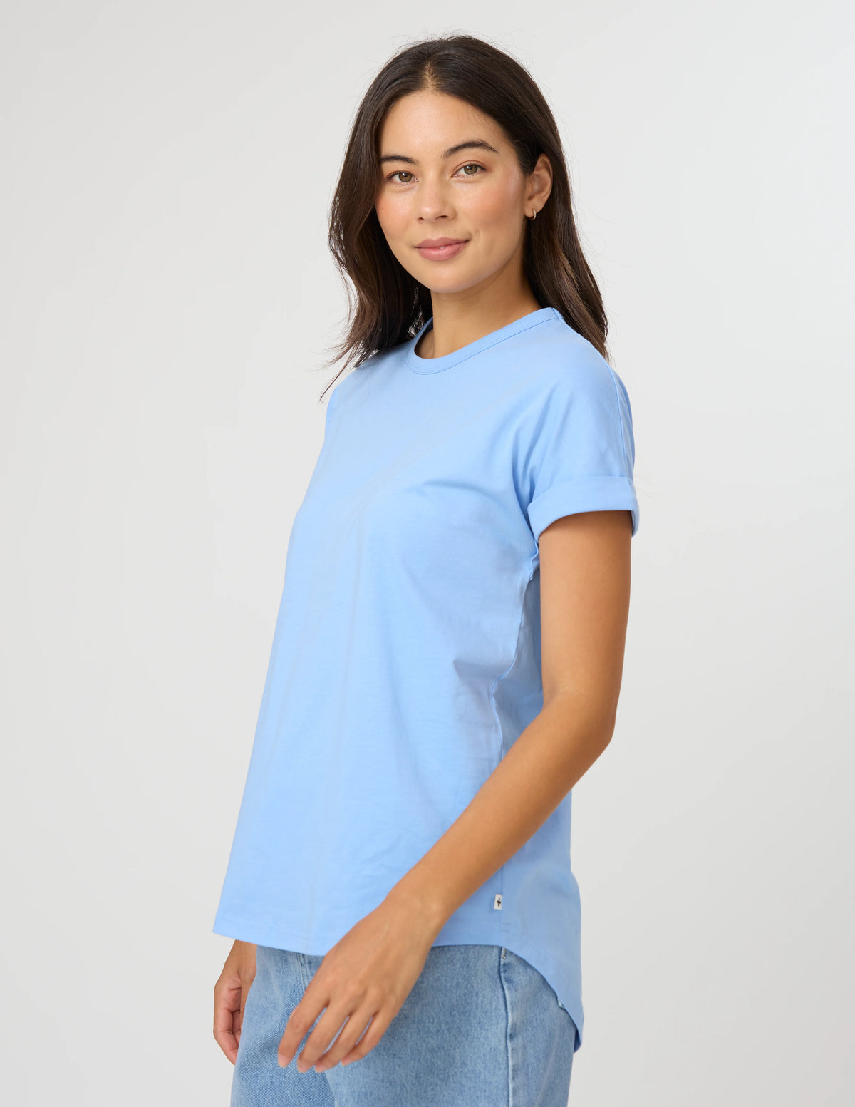 Soho Cuff Tee - Summertime Blues