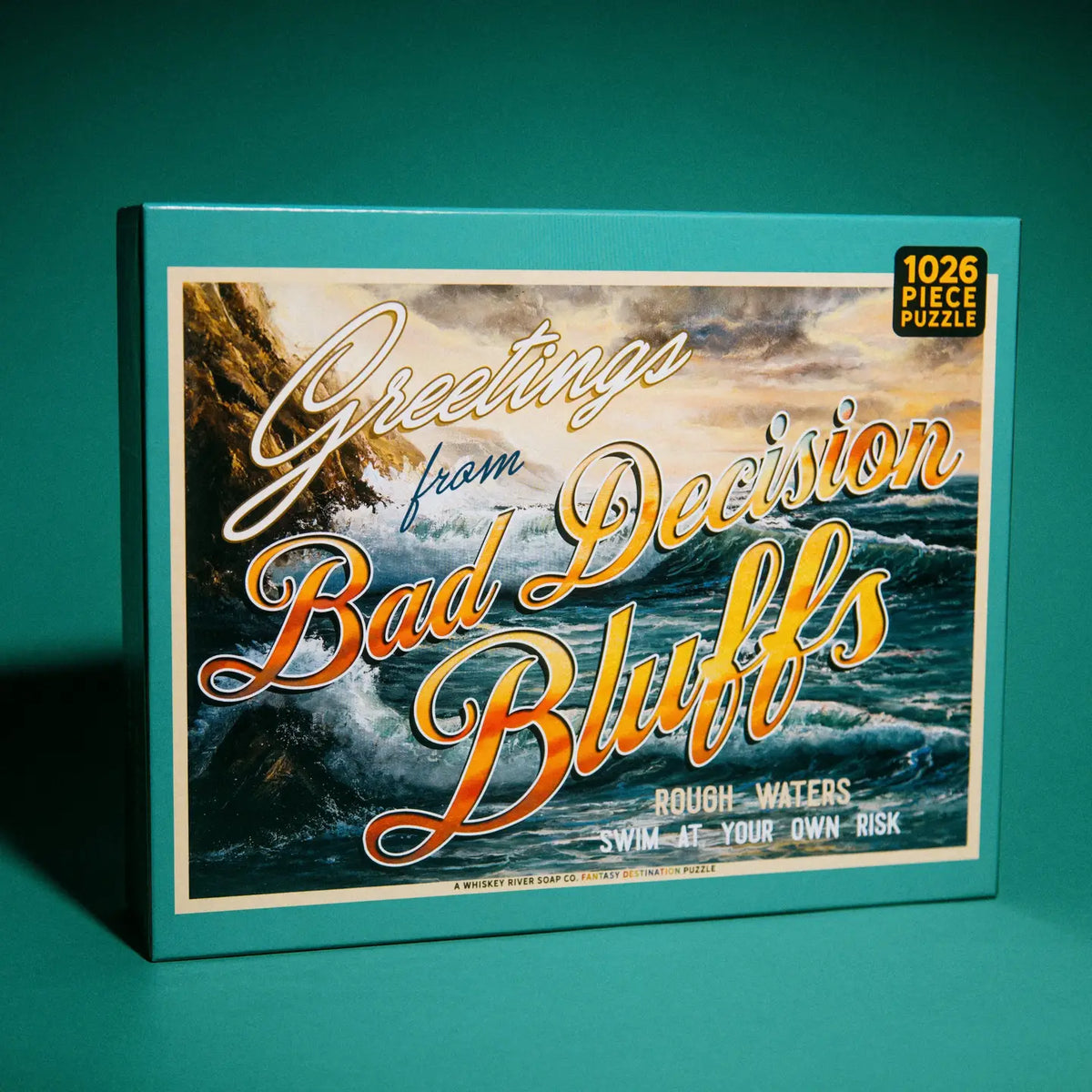 Greetings from Bad Decision Bluffs Puzzle