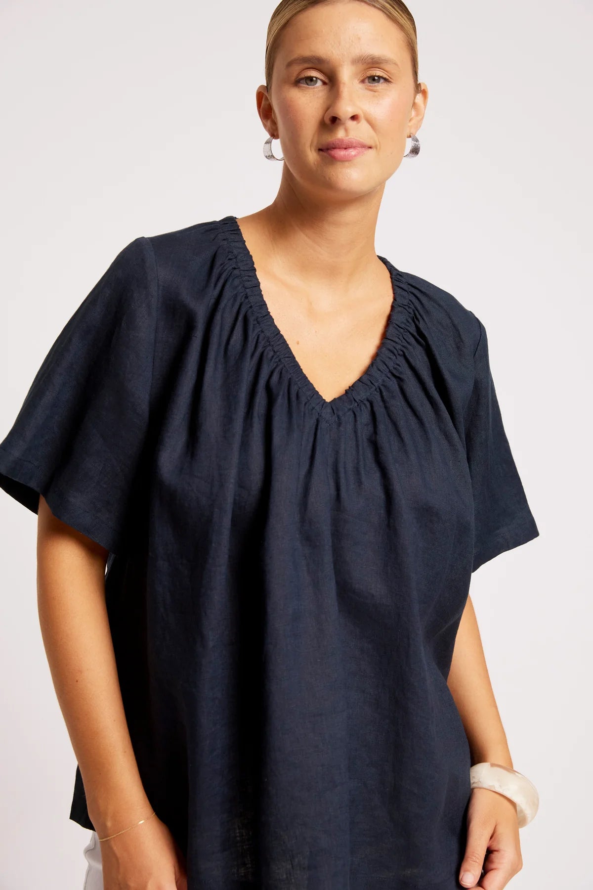 Cove Relaxed Top - Indigo (One Size)
