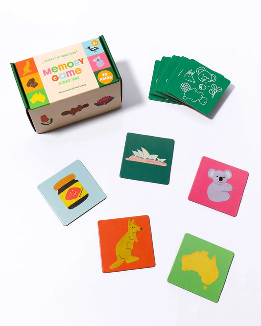 Kids Memory Game - G'day Yay