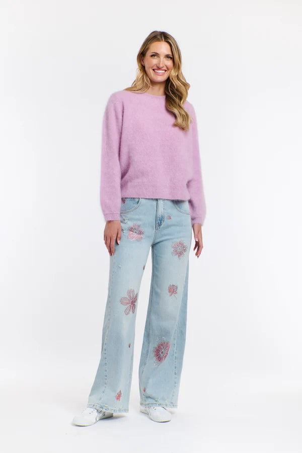 Pink Sparkle Jeans