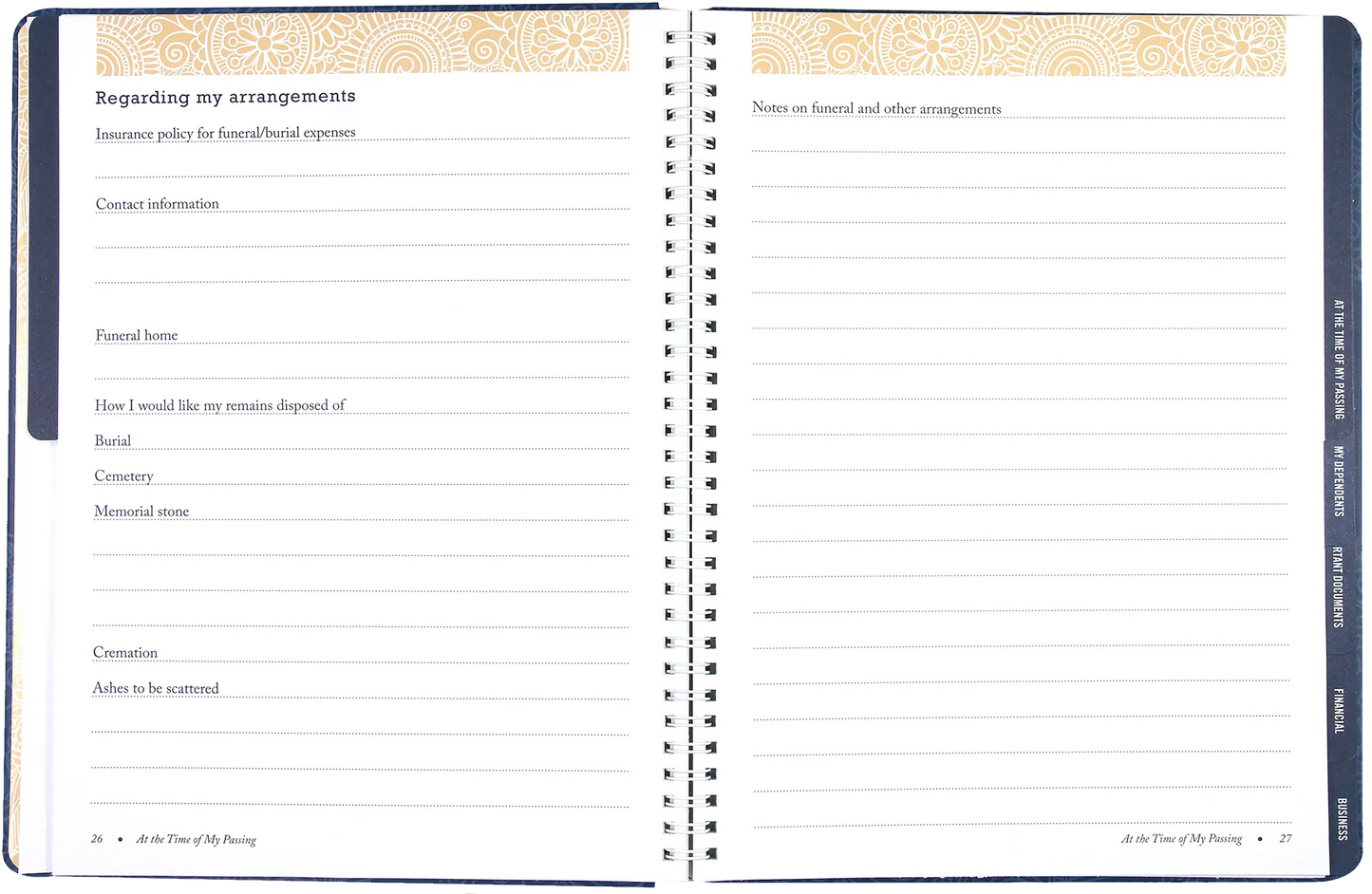 I'm Dead Now What? Organiser
