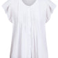 Orsula Button Top White