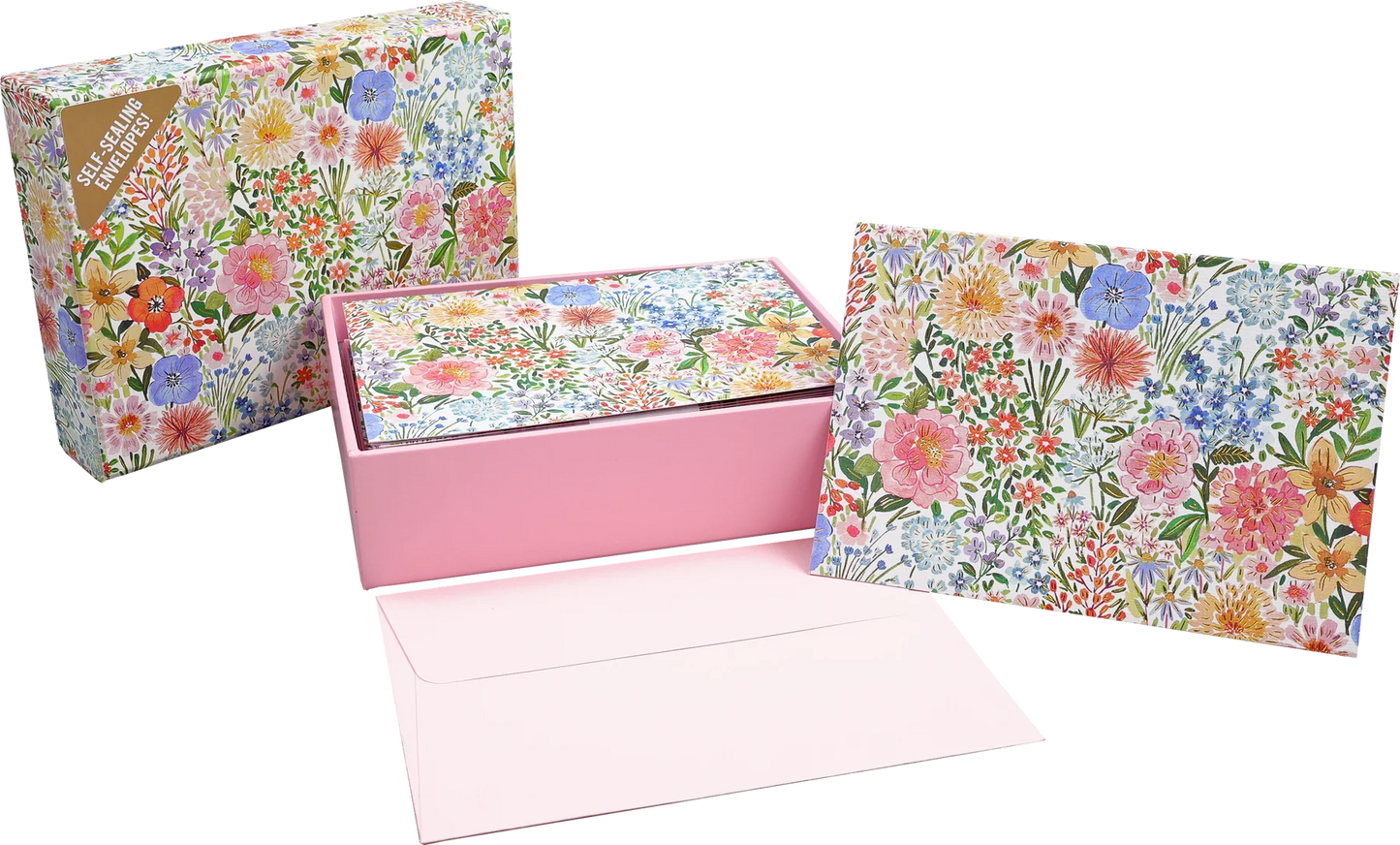 Note Card Floral Blooms