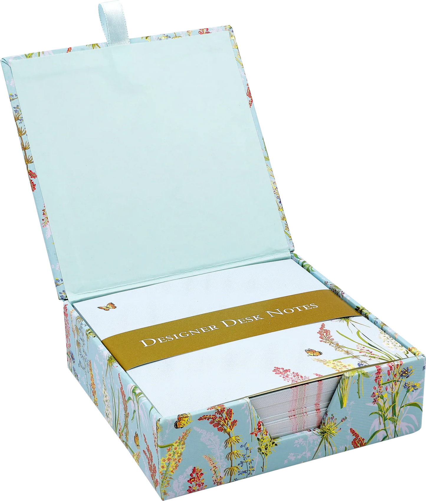 Desk Notes Blooms and Butterflies
