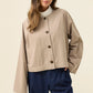 Farida Convertible Coat - Stone