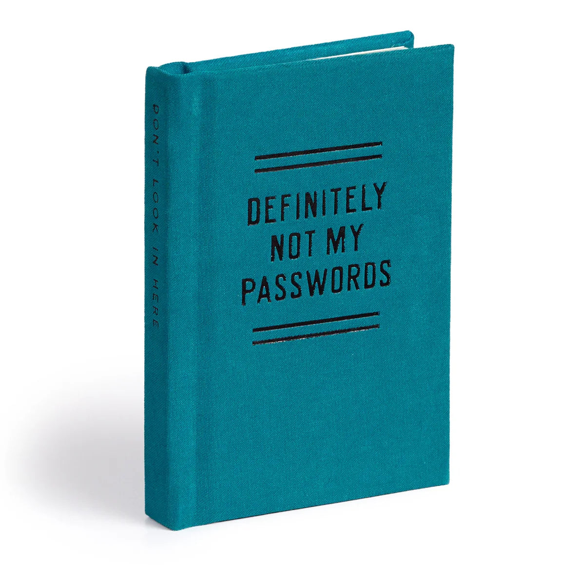 Definitely Not My Passwords-A Tiny Password Diary Green