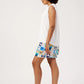 Athens Frill Tank - White