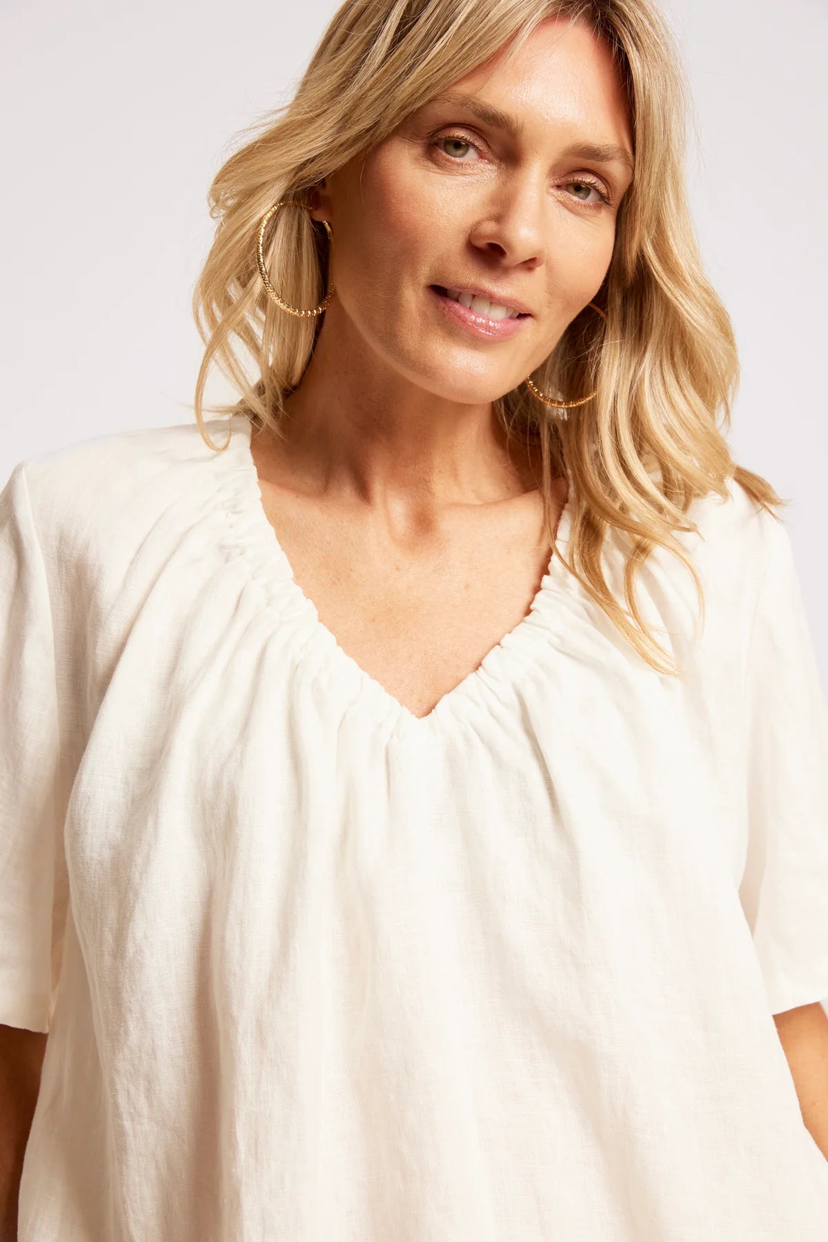 Cove Relaxed Top - White (One Size)