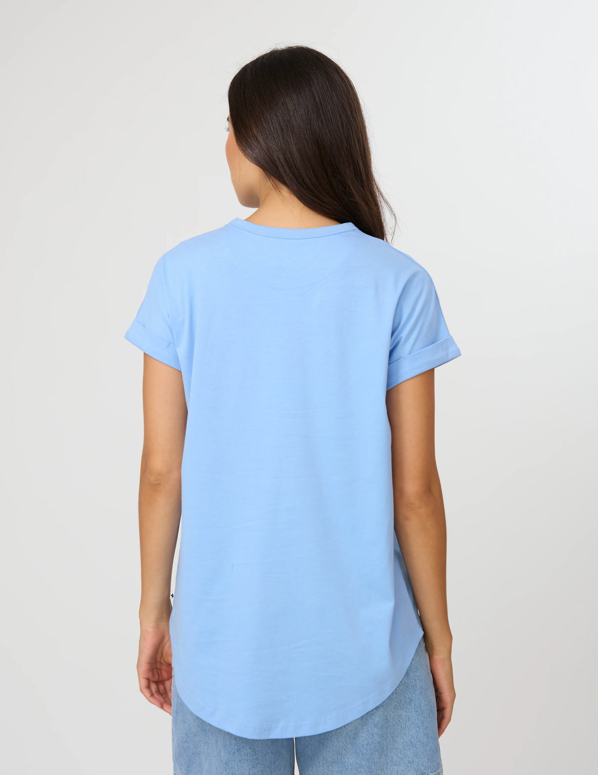 Soho Cuff Tee - Summertime Blues