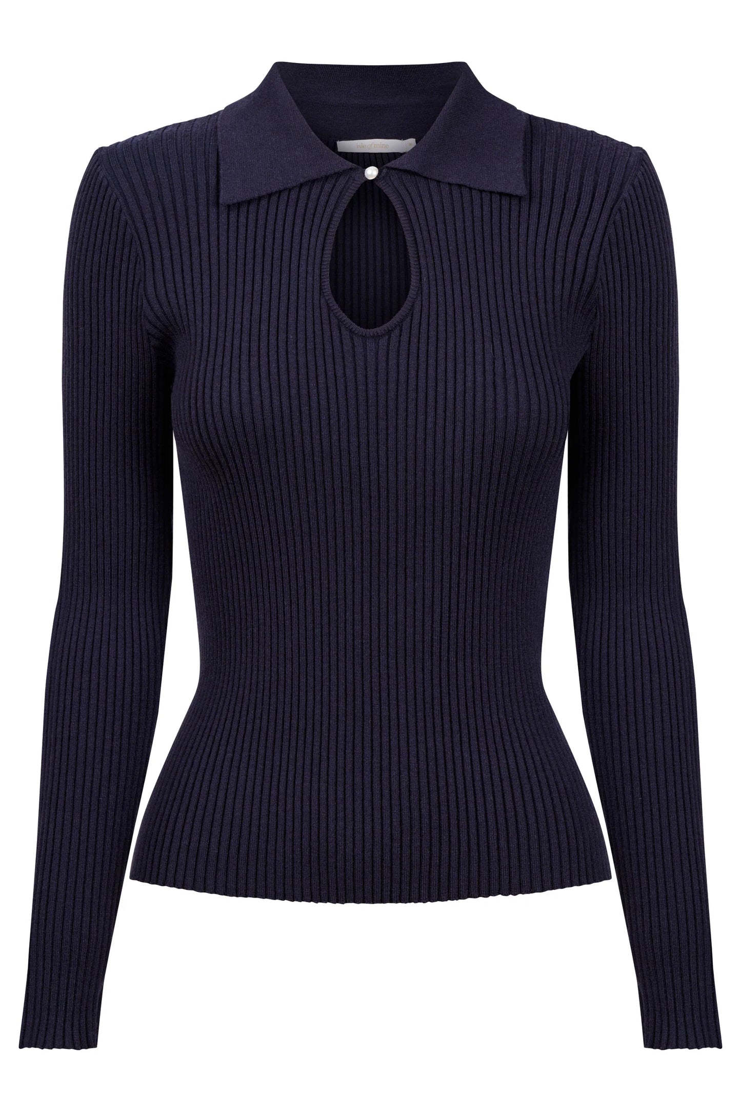 Nell Knit Top - Navy