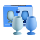 sky + kingfisher | stemm | silicone unbreakable wine glasses