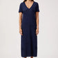 Olympus Applique Dress - Navy