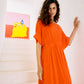Alegria Dress - Coral