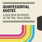 Knowledge Cards - A Quiz Deck on Movies
