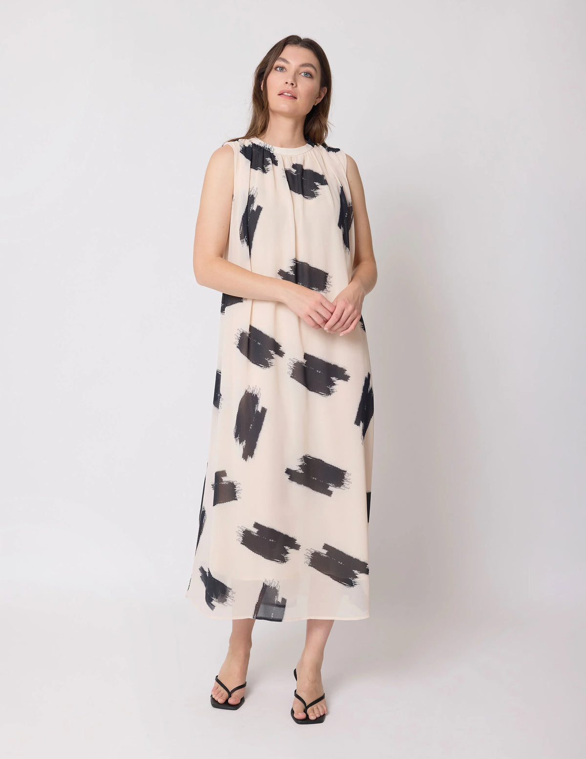 Goldie Dress - Brushstroke