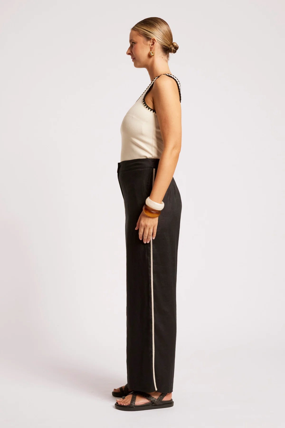 Maris Splice Pant - Black/Tusk