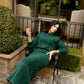 Hera Knit Skirt - Pine
