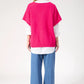 Valenza Knit Vest - Hot Pink