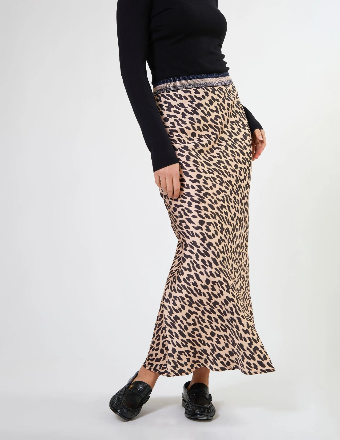 Bretta Skirt - Snow Leopard